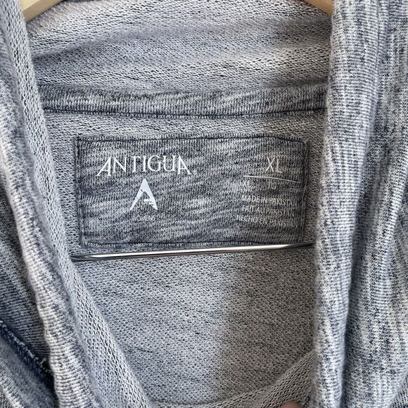 Seahawks Sweatshirt Women’s XL Cotton Navy Blue Heathered Cowl Neck Embroidered - Picture 5 of 6